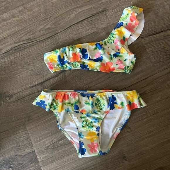 Zara KIDS/ FLORAL BIKINI size 11-12 - Picture 4 of 6
